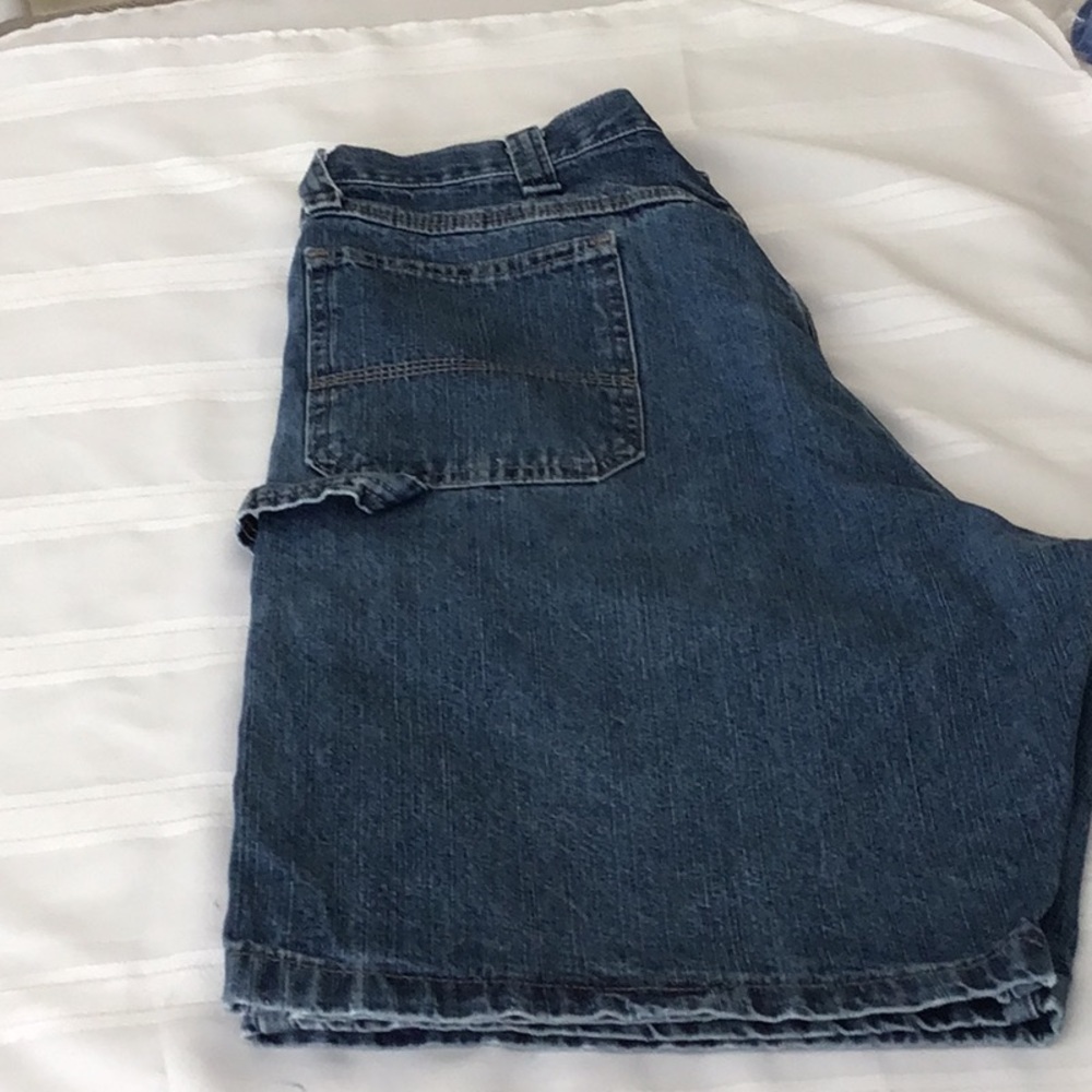 Wrangler carpenter jean shorts size 36 used great condition